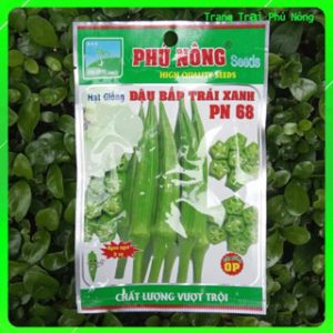 Hạt Giống Đậu Bắp Cao Sản (Trái Xanh) Phú Nông - Gói 10g
