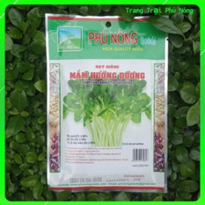 Hạt Giống Rau Mầm Hướng Dương Phú Nông - gói 20 g - Sunflower Seeds For Sprouting