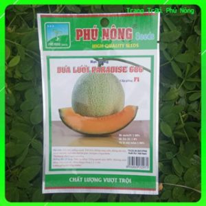 Hạt Giống Dưa Lưới Paradise 686 Phú Nông - Gói 10 Hạt 0.3g - Muskmelon