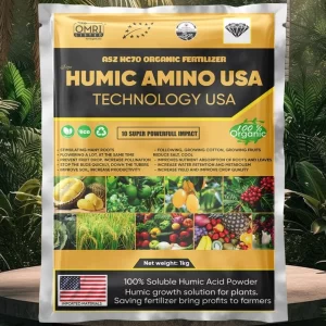 Phân bón Humic Amino USA 1KG kích rễ tăng trưởng cây AA19