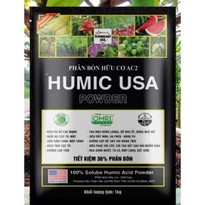 Phân bón HUMIC USA 1kg nhập khẩu Mỹ hàng chính hãng AA87